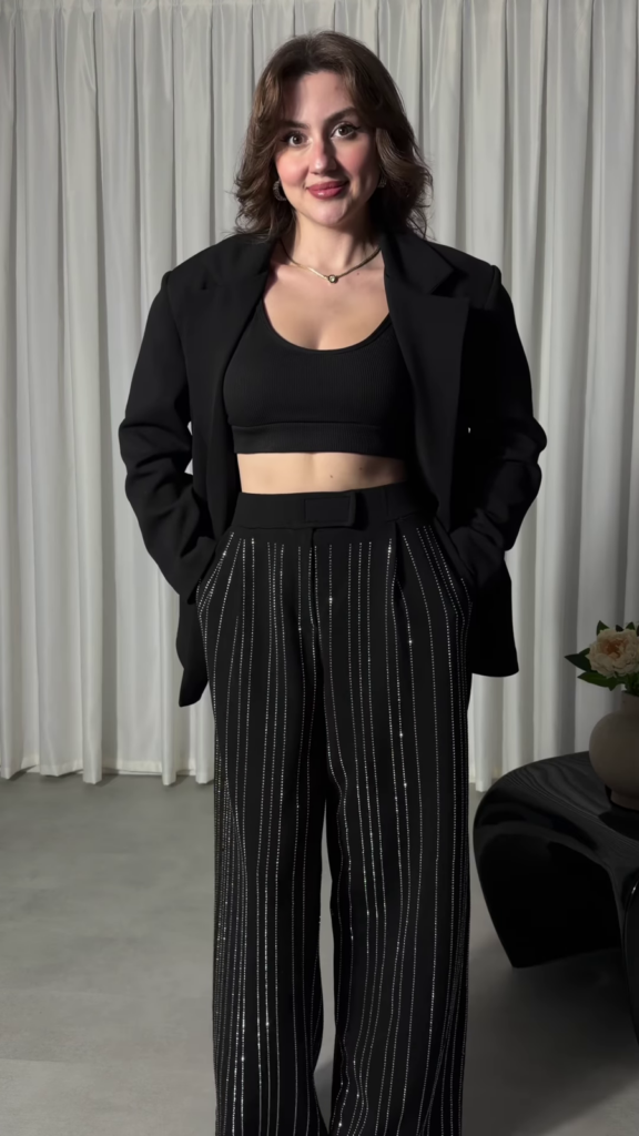 Adaah Embellished Trousers