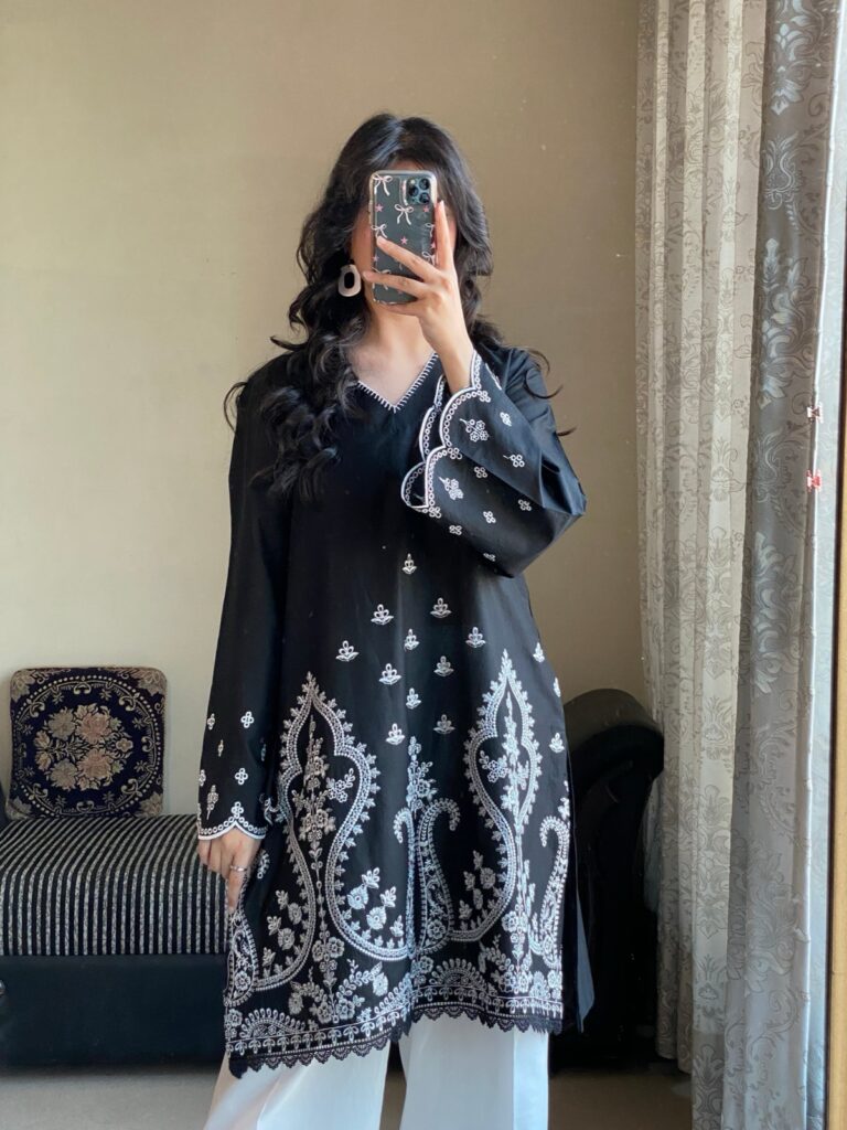 Ayra Embroidered Co-ord Set details