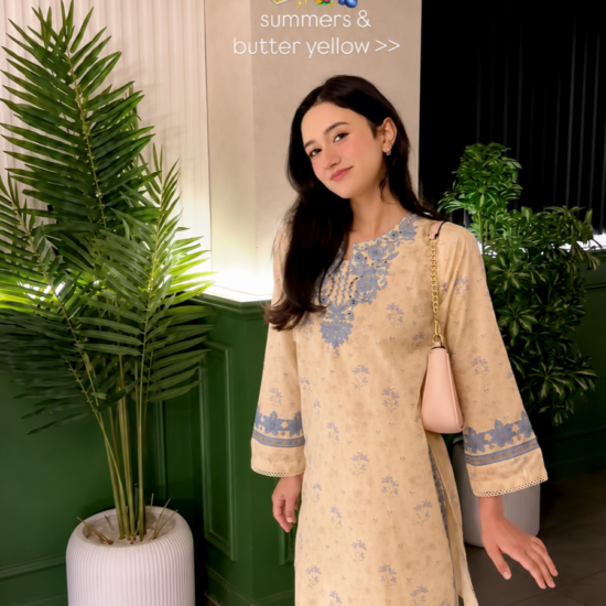 Nayra Embroidered Floral Co-ord Set