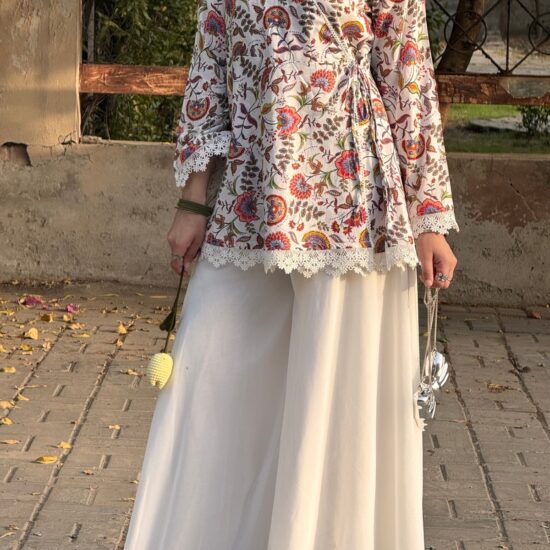 Parii Lace & Floral Co-ord Set